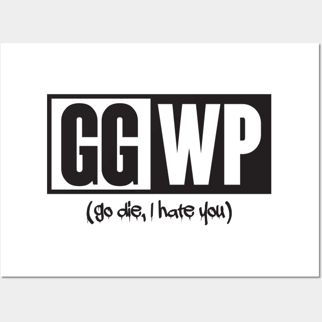 GG WP (black) Wall Art by nektarinchen